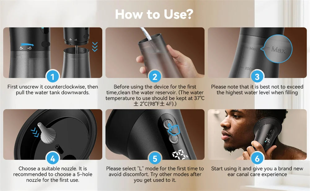 AquaEar Pro — Gentle Ear Cleaning Kit
